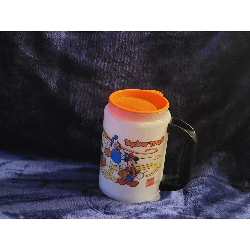 Vintage Walt Disney World Refillable Mug Lot + Pirates of the Caribbean Popcorn